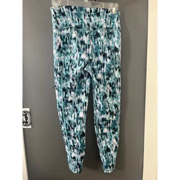 Sweaty Betty Women's Super Sculpt Pocket 7/8 Leggings small sm Blue Floral Prin - Picture 4 of 6